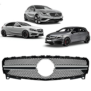 Grade Amg Friso Cinza A200 A250 A45 AMG 2013 2014 2015 Novo A1768800283