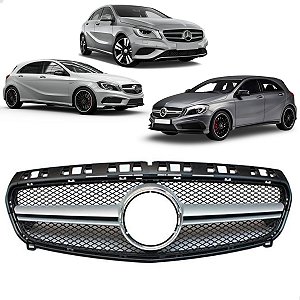 Grade Amg Friso Cinza A200 A250 A45 AMG 2013 2014 2015 Novo A1768800283