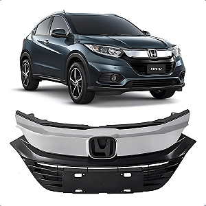 Grade Dianteira Honda Hrv Sem Emblema 2019 2020 2021 Novo