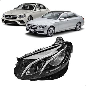 Farol Full Led Mercedes E250 E300 2018 2019 2020 Esquerdo Motorista A2139066501