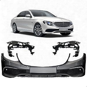 Parachoque Envolvente Dianteiro Completo Mercedes W213 E250 E300 Exclusive 2017 2018 2019 2020