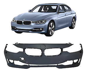 Parachoque Bmw Serie 3 320i 335i 2013 2014 2015 Furo Sensor