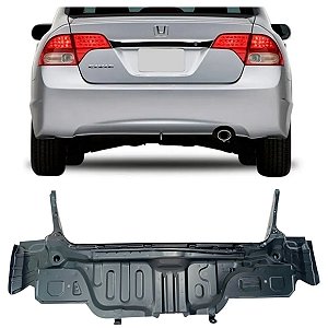 Painel Suporte Traseiro Honda Civic 2007 2008 2009 2010 2011