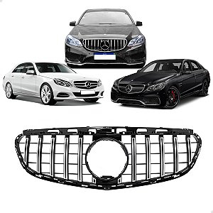 Grade Superior GTR Cromado Mercedes E250 E350 E400 E63 AMG 2014 2015 2016 A2128850822