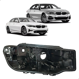 Carcaça Farol Bmw 320i 328i 330i G20 2019 2020 2022 Direito Passageiro