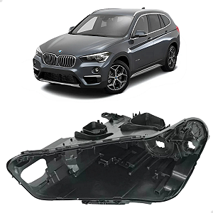 Carcaça Farol Full Led Bmw X1 F48 2016 2017 2018 Esquerdo Motorista