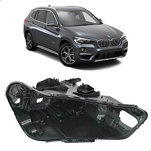 Carcaça Farol Full Led Bmw X1 F48 2016 2017 2018 Direito Passageiro