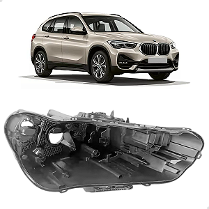Carcaça Farol Bmw X1 2019 2020 2021 F49 Lado Direito Passageiro