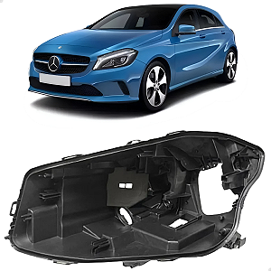 Carcaça Farol Mercedes A200 A250 A45 2016 2017 2018 Esquerdo Motorista