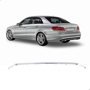 Friso Cromado Spoiler Traseiro Mercedes E250 E350 E400 2014 2015 2016 A2128854021