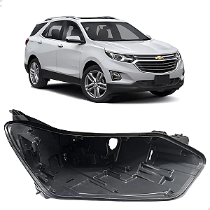 Carcaça Farol Led Equinox 2017 2018 2019 2020 2021 Direito Passageiro