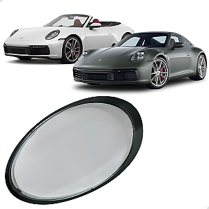 Lente Farol Porsche 911 992 Carrera 2020 2021 2022 2023 2024 Esquerdo Motorista