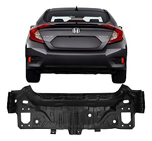 Painel Traseiro Suporte Parachoque Civic 2017 2018 2019 2020 2021