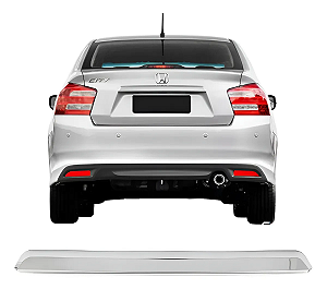 Friso Cromado Régua Do Porta Malas City 2009 2012 2013 2014