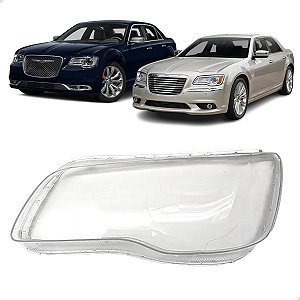 Lente Farol Dianteiro Chrysler 300c 2012 2013 2014 2015 2016 2017 Esquerdo Motorista 68214383AD