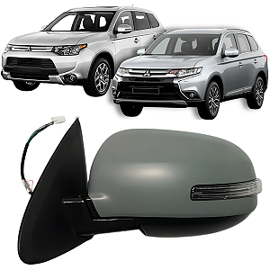 Retrovisor Retratil Motorista Outlander 2014 2015 2016 2017 2018 2019 2020 2021 7632B587