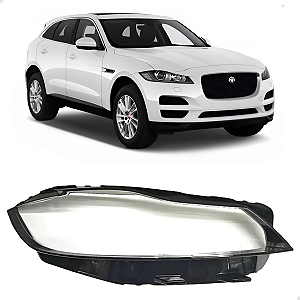 Lente Farol Jaguar F-Pace 2016 2017 2018 2019 2020 Direito Passageiro
