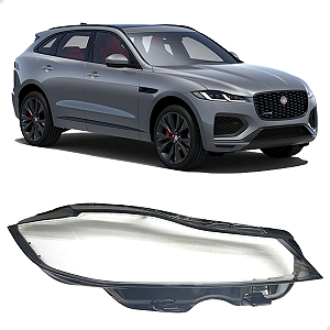 Lente Farol Jaguar F-Pace 2021 2022 2023 2024 Direito Passageiro