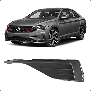 Moldura Grade Milha Dianteira Jetta Gli 2019 2020 2021 Le
