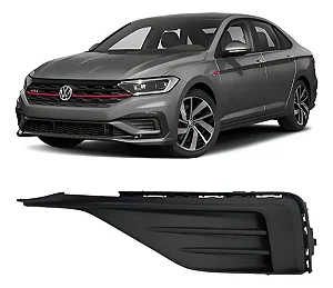 Moldura Grade Milha Dianteira Jetta Gli 2019 2020 2021 Le