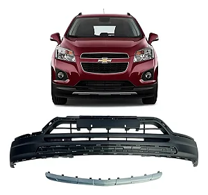Kit Spoiler Inferior Parachoque Dianteiro Tracker 2014 2015 2016