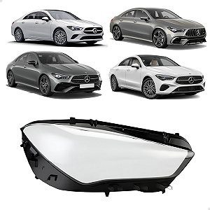 Lente Farol Dianteiro Cla200 Cla250 Cla35 Cla45 AMG 2020 2021 2022 2023 2024 2025 2026 Direito Passageiro A1189063200 A1189063400