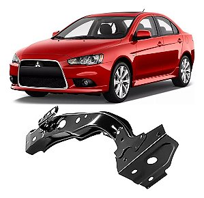 Suporte Farol Superior Lancer 2010 2011 2012 2013 2014 2015 2016 2017 2018 2019 2020 Motorista