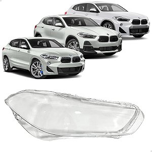Lente Farol Dianteiro BMW X2 F39 2018 2019 2020 2021 2022 Direito Passageiro 63117489230 631118938186