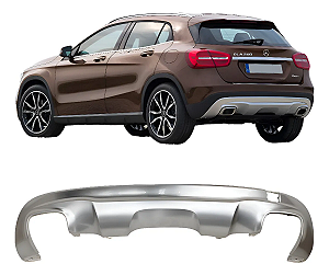 Aplique Parachoque Traseiro Mercedes Gla200 Gla250 2014 2015 2016 2017 A1568850925