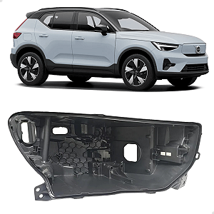 Carcaça Farol Volvo Xc40 2018 2019 2020 2021 22 2023 Direito Passageiro