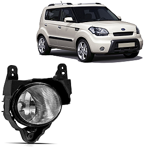 FAROL DE MILHA NEBLINA AUXILIAR KIA SOUL 2008 2013 DIREITO