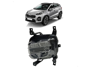 Farol De Milha Neblina Lado Esquerdo Motorista Kia Sportage 2019 2020 92201-D9600