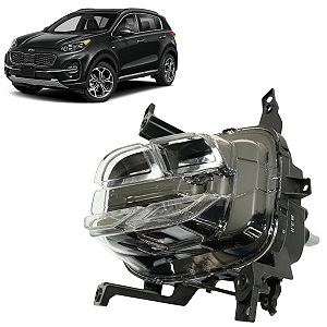 FAROL DE MILHA NEBLINA AUXILIAR SPORTAGE 2019 2020 ESQUERDO