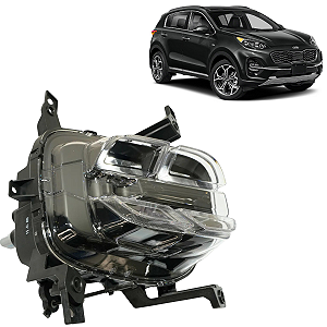 FAROL DE MILHA NEBLINA AUXILIAR SPORTAGE 2019 2020 DIREITO