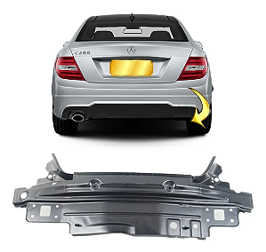 Painel Traseiro Suporte Parachoque Mercedes C180 C200 2012 2013 2014 A2046401771