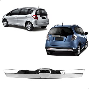 Friso Moldura Tampa Traseira Cromado Honda Fit 2009 2010 2011 2012 2013 2014 74890TG0Q00