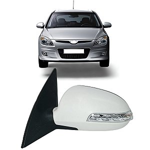 Retrovisor Rebatimento Manual I30 2009 2010 11 2012 Esquerdo