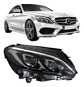 Farol Bi Xenon Passageiro Mercedes C250 C300 C450 C63 2015 2016 2017 2018 A2059068801