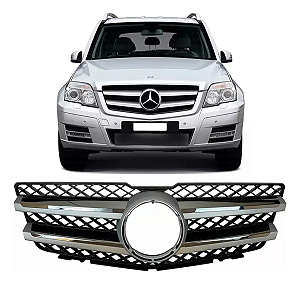 Grade Dianteira Cromada Mercedes Glk 280 300 2008 2009 2010 2011 2012