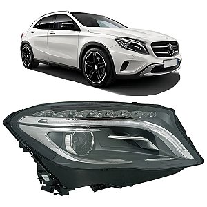 Farol Bi Xenon Lado Passageiro Mercedes Gla200 2015 2016 2017 1569063101