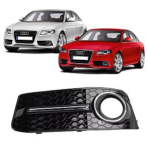 GRADE MILHA FRISO CROMADO ESQUERDO AUDI A4 2009 10 2011 2012