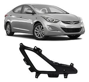 Grade Tela Moldura Milha Lado Passageiro Elantra 2014 2015 2016 865263X700