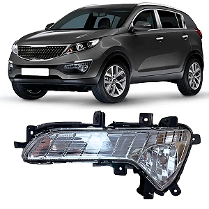 Farol Milha Auxiliar Lado Esquerdo Motorista Sportage 2014 2015 2016 922013w200