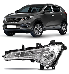 Farol Milha Auxiliar Lado Esquerdo Motorista Sportage 2014 2015 2016 922013w200