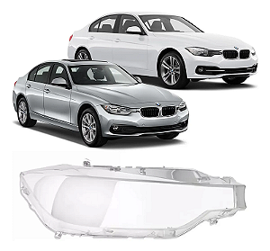Lente Do Farol Bmw 320i 328i 2016 2017 2018 DIreito Passageiro