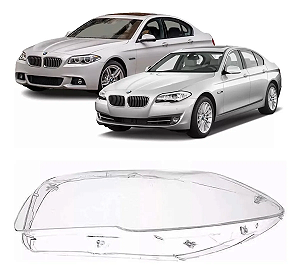 Lente Farol Esquerdo Bmw 528i 535i 550i 2010 2011 2012 2013 2014 2015 2016
