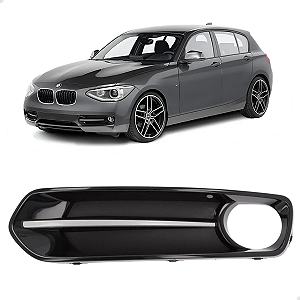 Grade Farol Milha Friso Prateado Bmw 116i 118i 120i 2012 2013 2014 2015 Esquerdo 51117341611