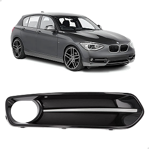 Grade Farol Milha C/ Friso Bmw 116i 118i 120i 2012 2013 2014 2015 Direito Passageiro 51117341612