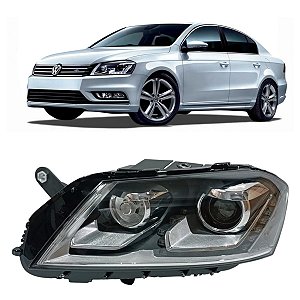 Farol Motorista Dianteiro Vw Passat 2011 2012 2013 2014 2015 3AB941753