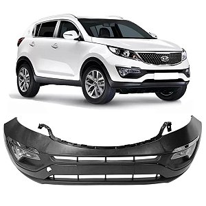 Kit Parachoque Dianteiro Farol De Milha Friso Sportage 2011 2012 2013 2014 2015 2016
